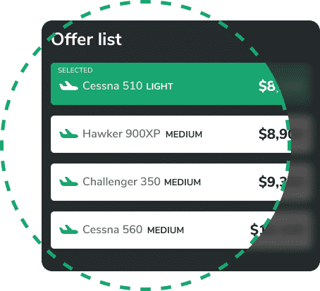 flight offer list